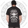 Dragstrip Kustom Mens T`shirt Blood n Glory Hot Rod Tee